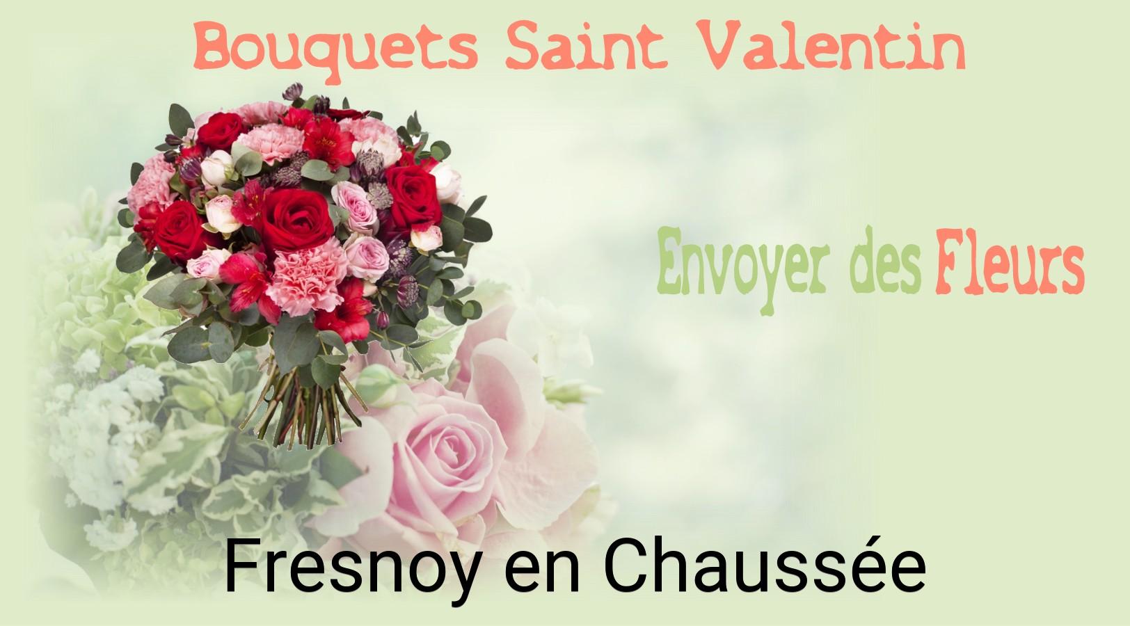 Roses de Saint-Valentin livrées à Fresnoy-en-Chaussée